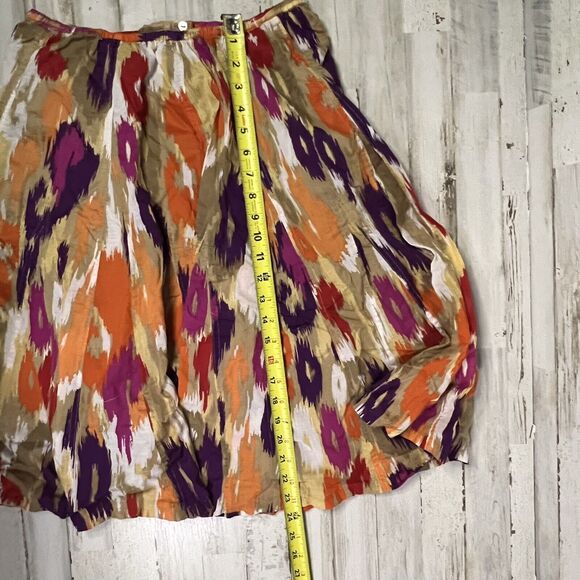 Ruby Rd. Women's Size 12 Blazer And Skirt Suit 2 Piece Set Multi-Color Boho - Picture 15 of 15